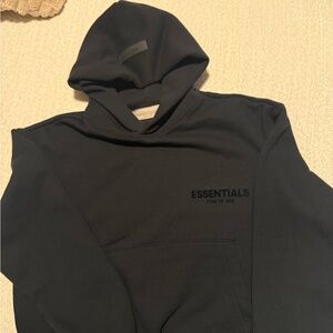 Essentials Black Hoodie